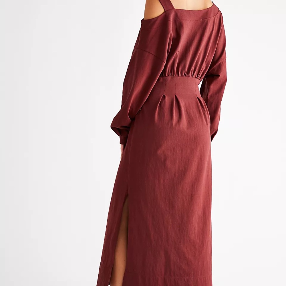 🔥 🔥 Rare Free people Ibiza Midi Dress - Picture 2 of 7